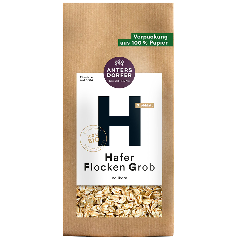 Haferflocken grob Antersdorfermühle Haferflocken grob Antersdorfermühle