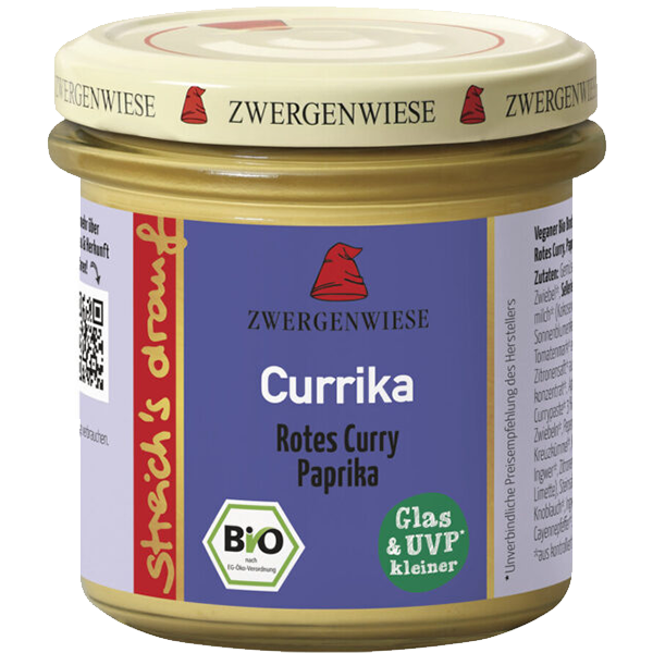 Brotaufstrich Streich's drauf Currika 