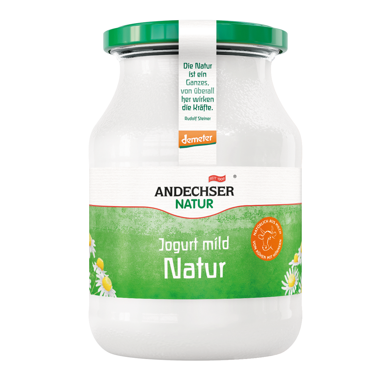 Joghurt MILD im Glas Demeter 