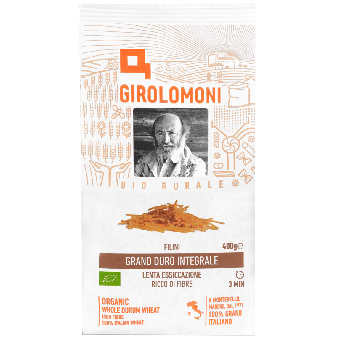 Girolomoni Filini Hartweizen Vollkorn Girolomoni Filini Hartweizen Vollkorn