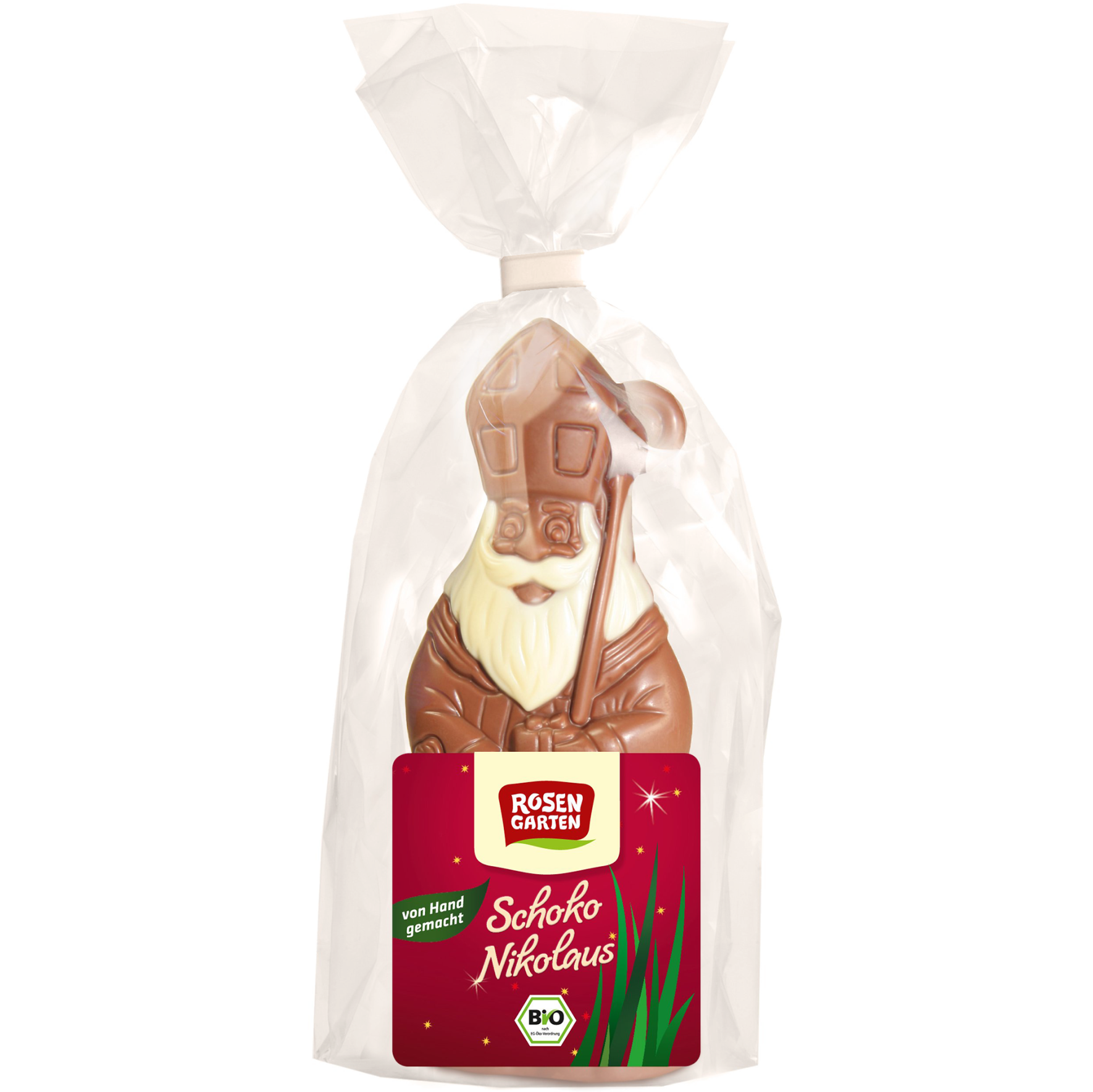 Vollmilch-Nikolaus mit Mütze 