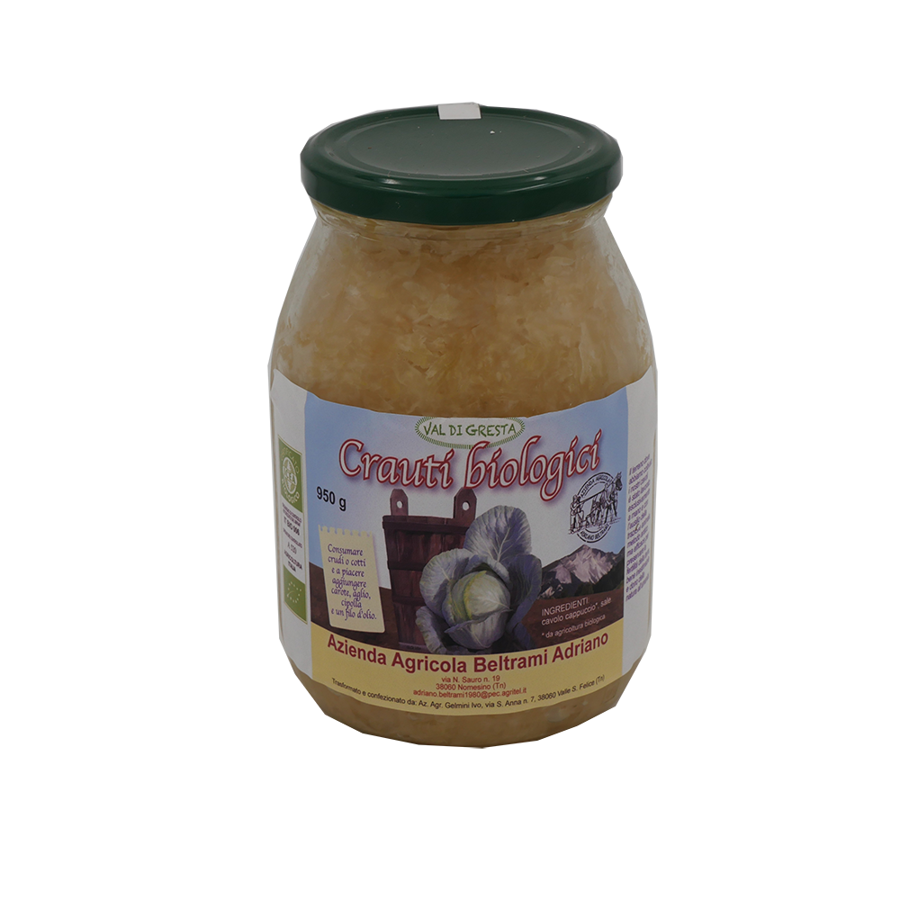 Sauerkraut im Glas (950gr) 12231