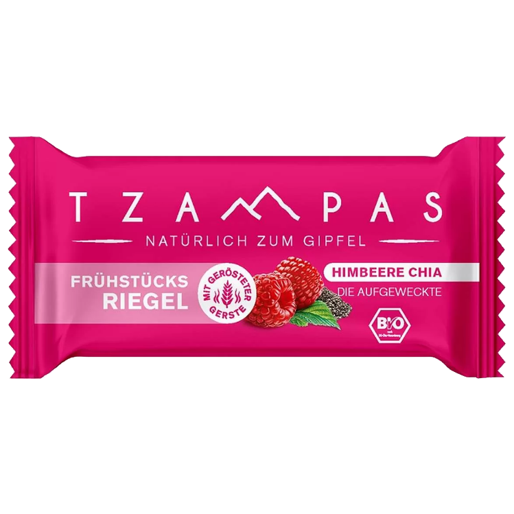 Frühstücksriegel Himbeere Chia Frühstücksriegel Himbeere Chia