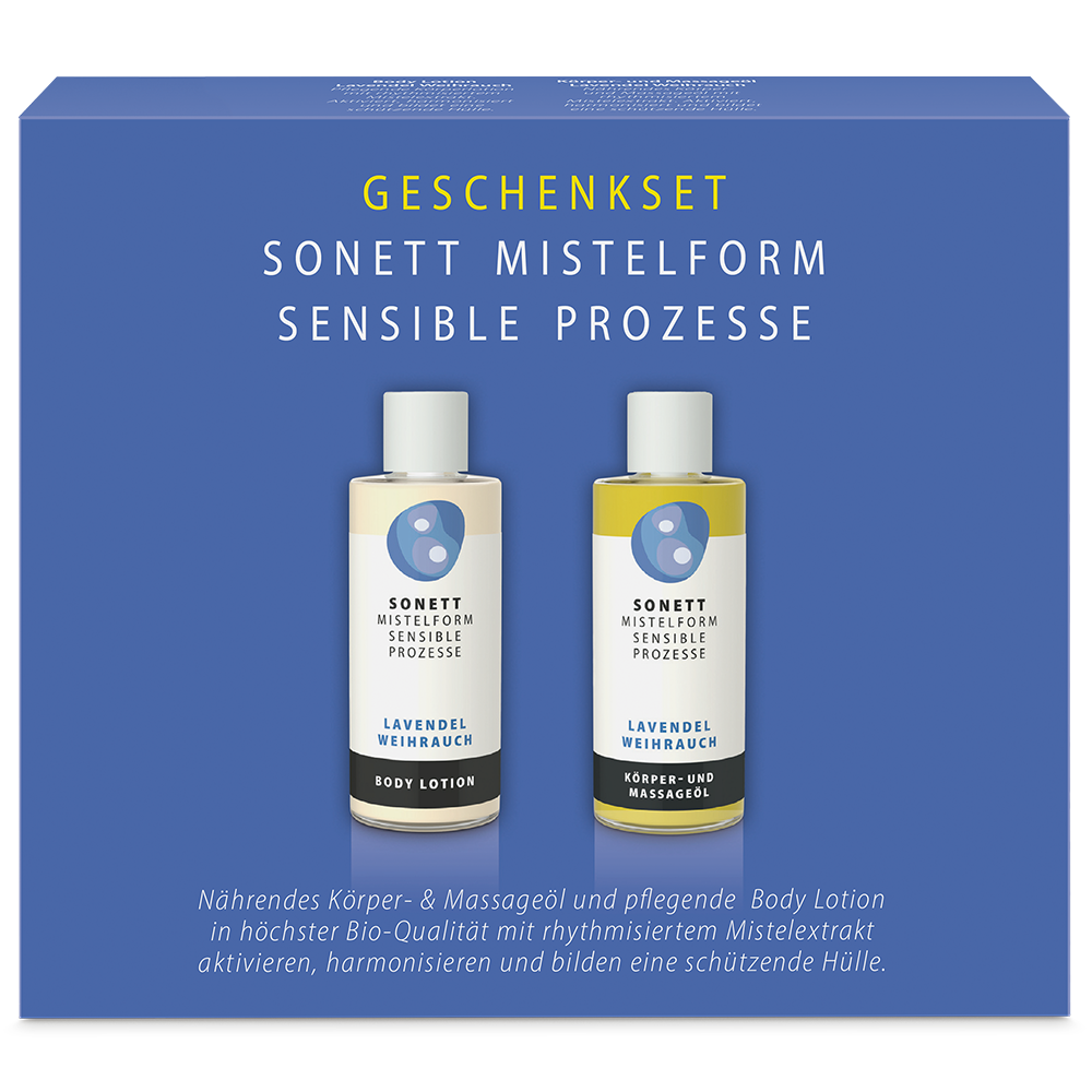 Geschenkset Mistelform Lavendel - Weihrauch 