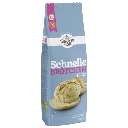 Backmischung Schnelle Brötchen Hafer glutenfrei 