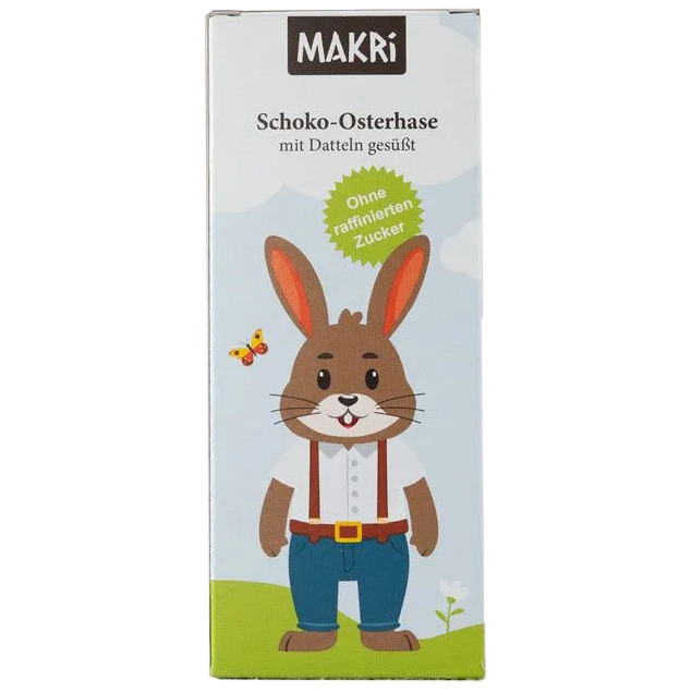 Cioccolato ai datteri coniglietto pasquale 