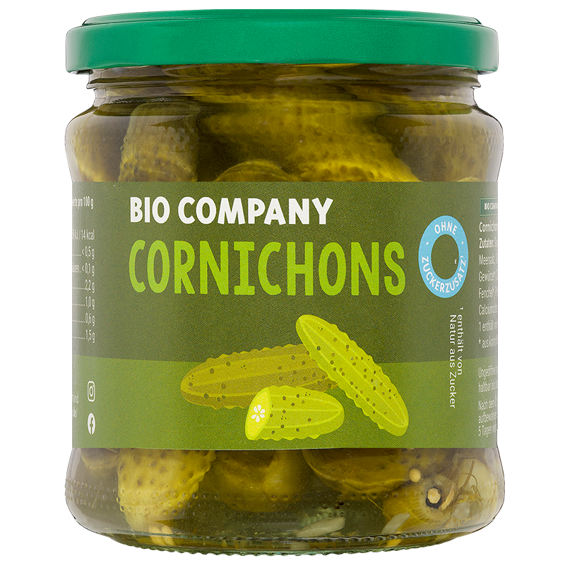 Cornichons senza zuccheri aggiunti 