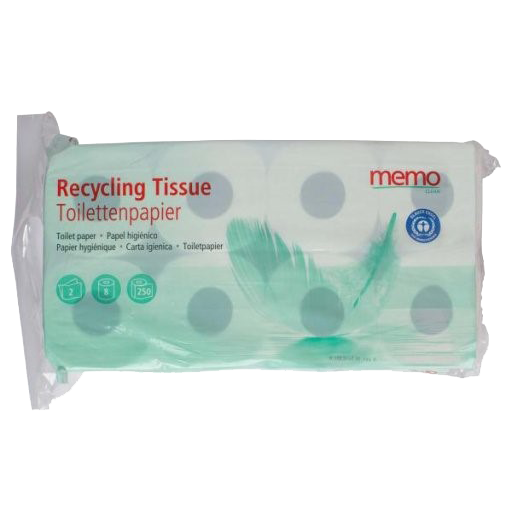 Memo Toilettenpapier 2-lagig 8*250 Memo Toilettenpapier 2-lagig 8*250