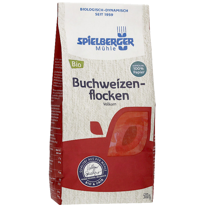 Buchweizenflocken Vollkorn SP (500gr) | 13206