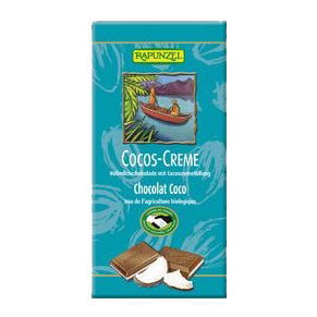 cioccolato al latte con crema di cocco 