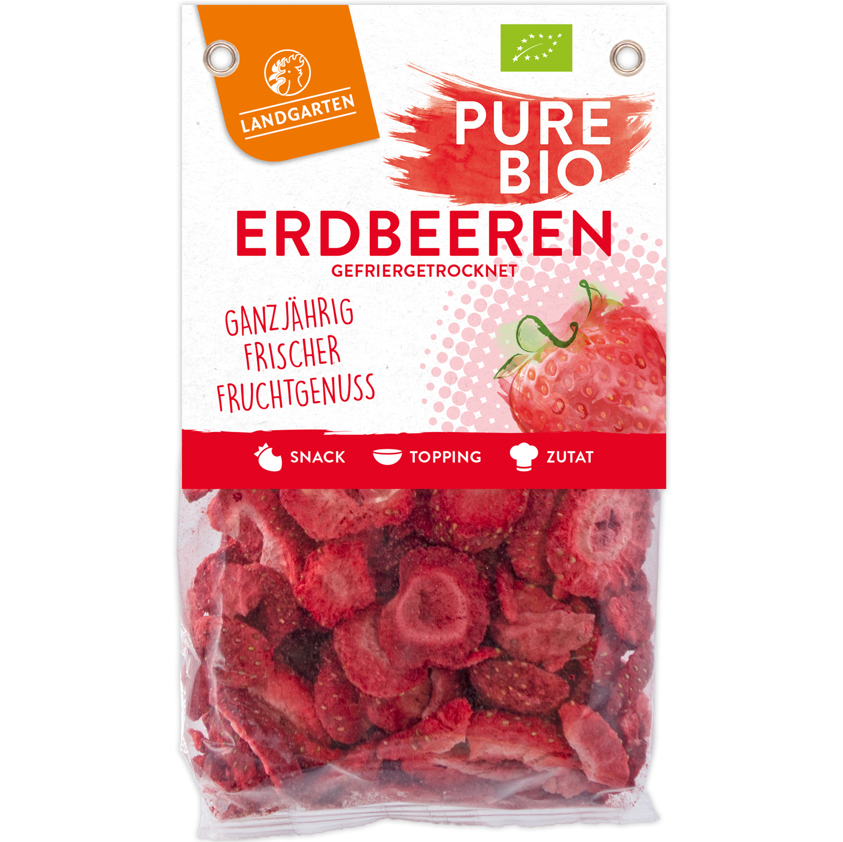 Erdbeeren gefriergetrocknet Erdbeeren gefriergetrocknet