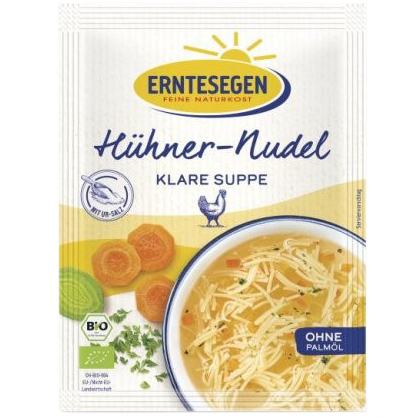 minestra di pollo con pasta 