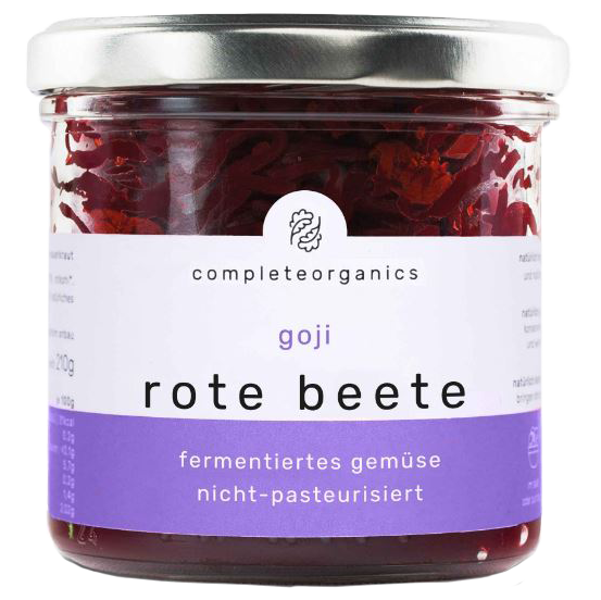 barbabietola e goji fermentato 