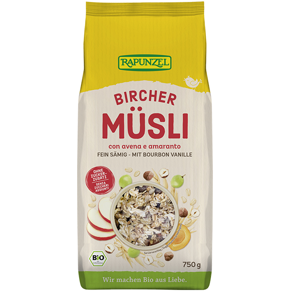 Bircher Müsli Rapunzel Bircher Müsli Rapunzel