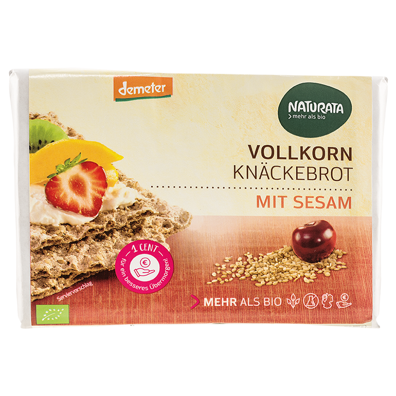 Sesam Vollkorn-Knäckebrot 