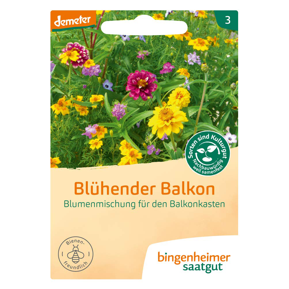 Saatgut Blühender Balkon Blumenmischung Saatgut Blühender Balkon Blumenmischung