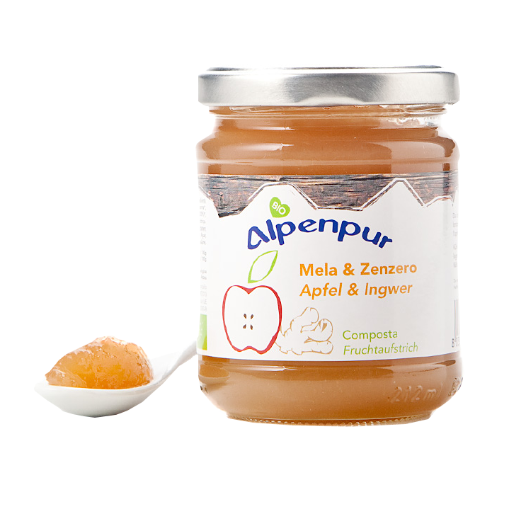 Fruchtaufstrich Apfel Ingwer 