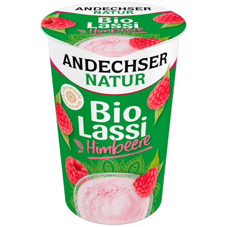 Lassi - yogurt da bere lamponi 