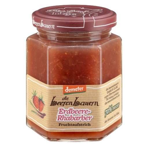 Aufstrich Erdbeer-Rhabarber Aufstrich Erdbeer-Rhabarber