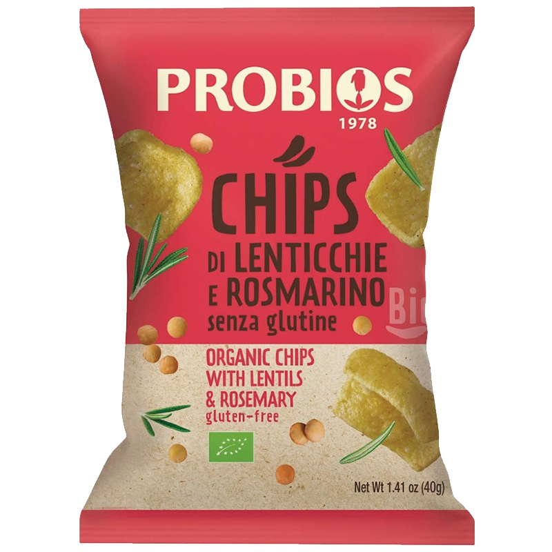 Linsen Chips mit Rosmarin 