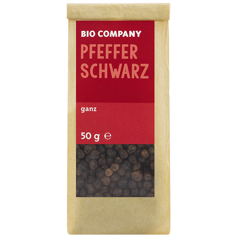 Pfeffer schwarz ganz Bio Company