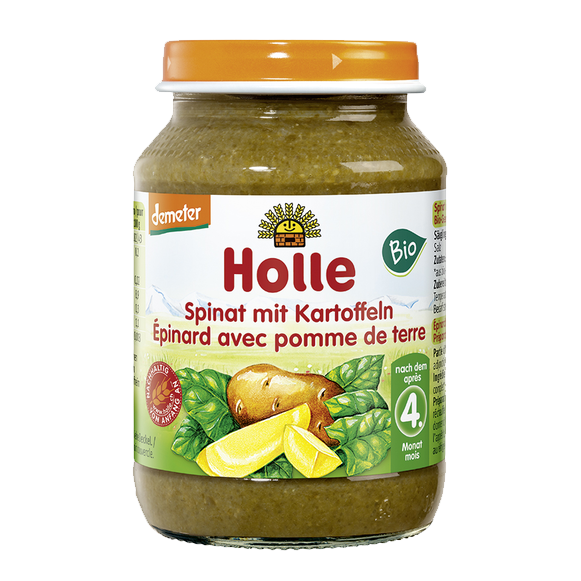 Baby Spinat mit Kartoffeln 