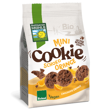 Mini cookies con cioccolato e arancia Mini cookies con cioccolato e arancia