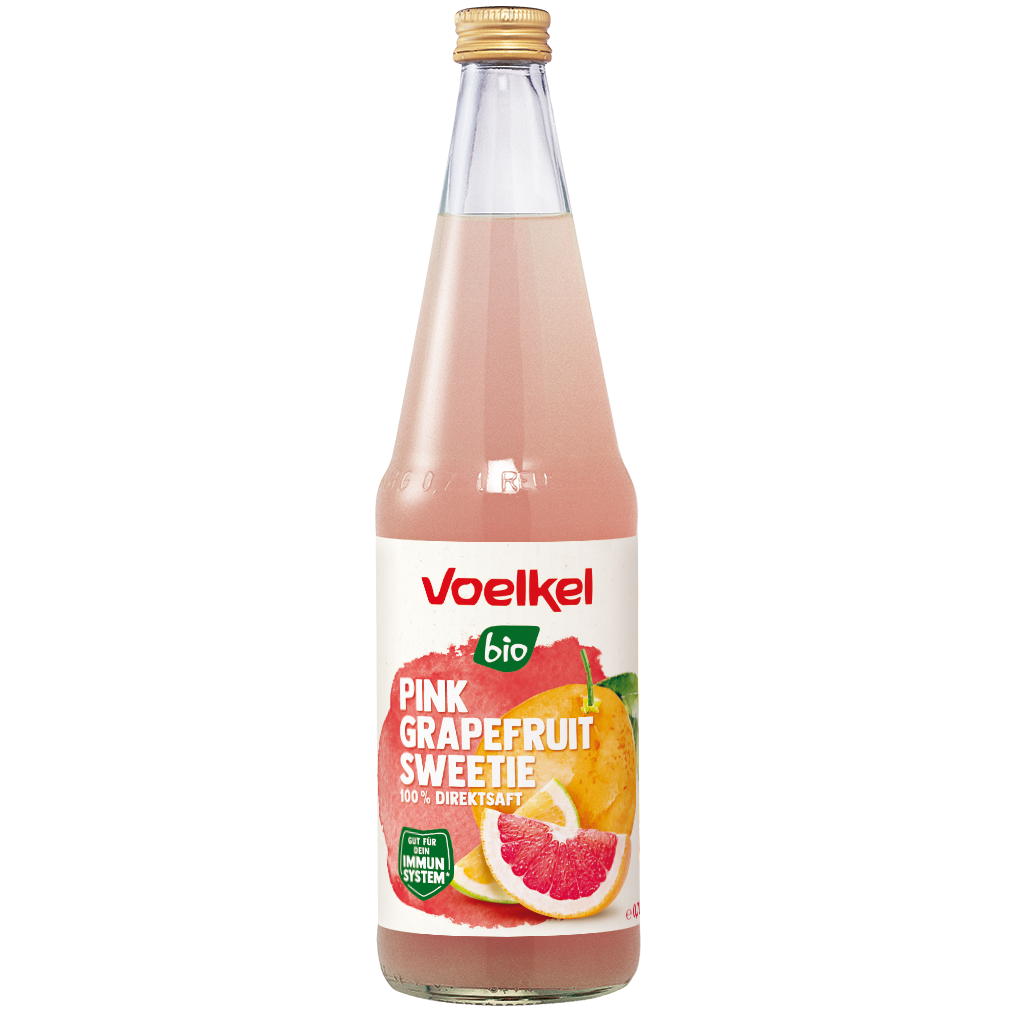 succo di pompelmo e Sweetie Pink 