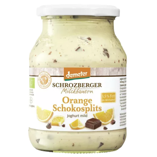 Winterjoghurt Orange Schokosplits 