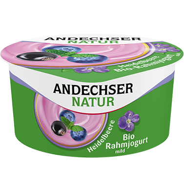 Rahmjoghurt Heidelbeere Cassis 