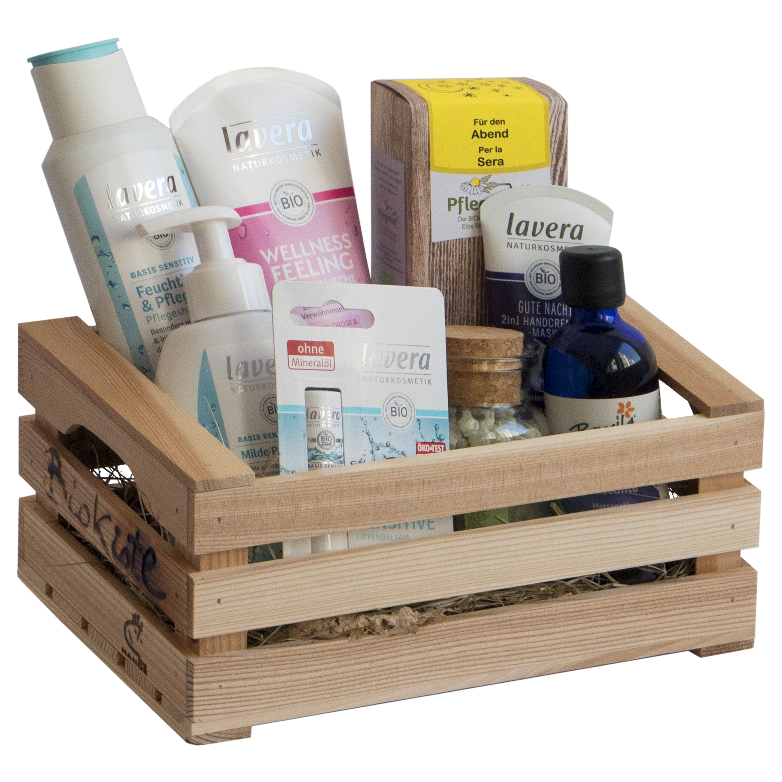Cesta regalo "wellness Kistl" Cesta regalo "wellness Kistl"