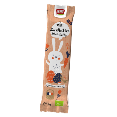 Zartbitter Lolly Osterhase 