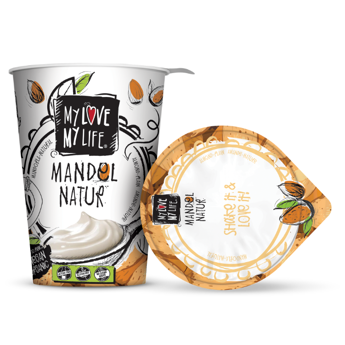 alternativa allo yogurt a base di latte di mandorla alternativa allo yogurt a base di latte di mandorla