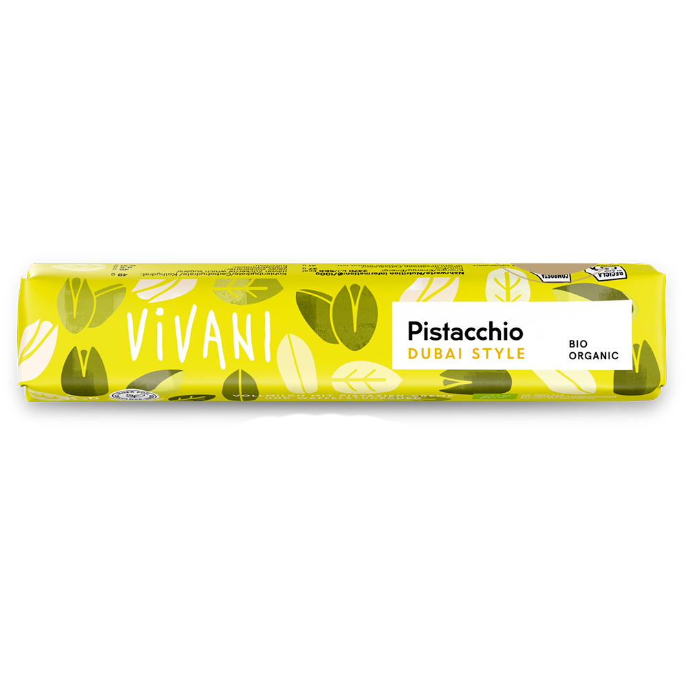 Pistacchio Dubai Style Schokoriegel Vivani Pistacchio Dubai Style Schokoriegel Vivani