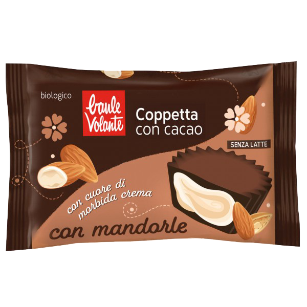 Copetta cacao con crema di mandorle 