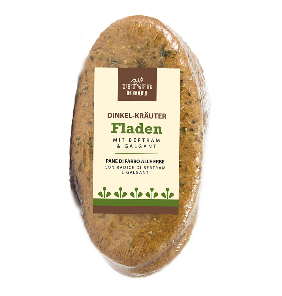 Dinkel Kräuterfladen 