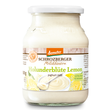 Yogurt estivo ai fiori di sambuco e limone 