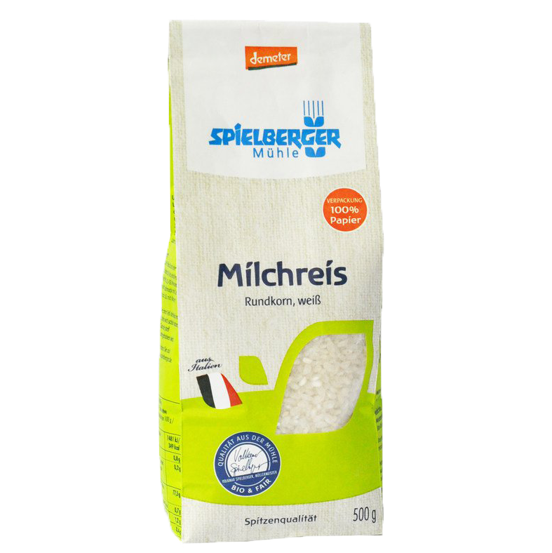 Milchreis Rundkorn weiß 
