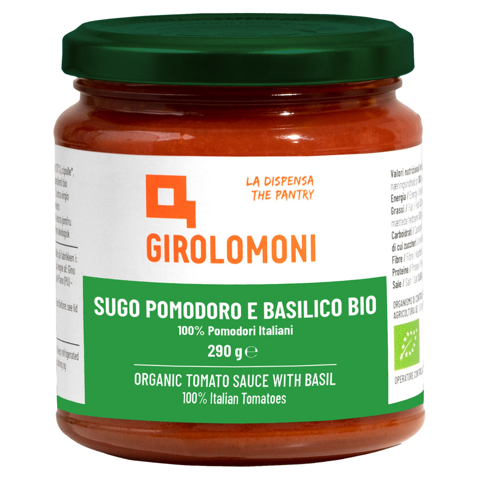 Girolomoni Tomaten Sauce mit Basilikum Girolomoni Tomaten Sauce mit Basilikum