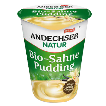 Sahne Pudding Vanille 