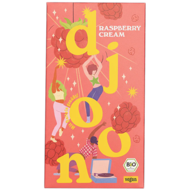 Cioccolato ai datteri con lamponi 