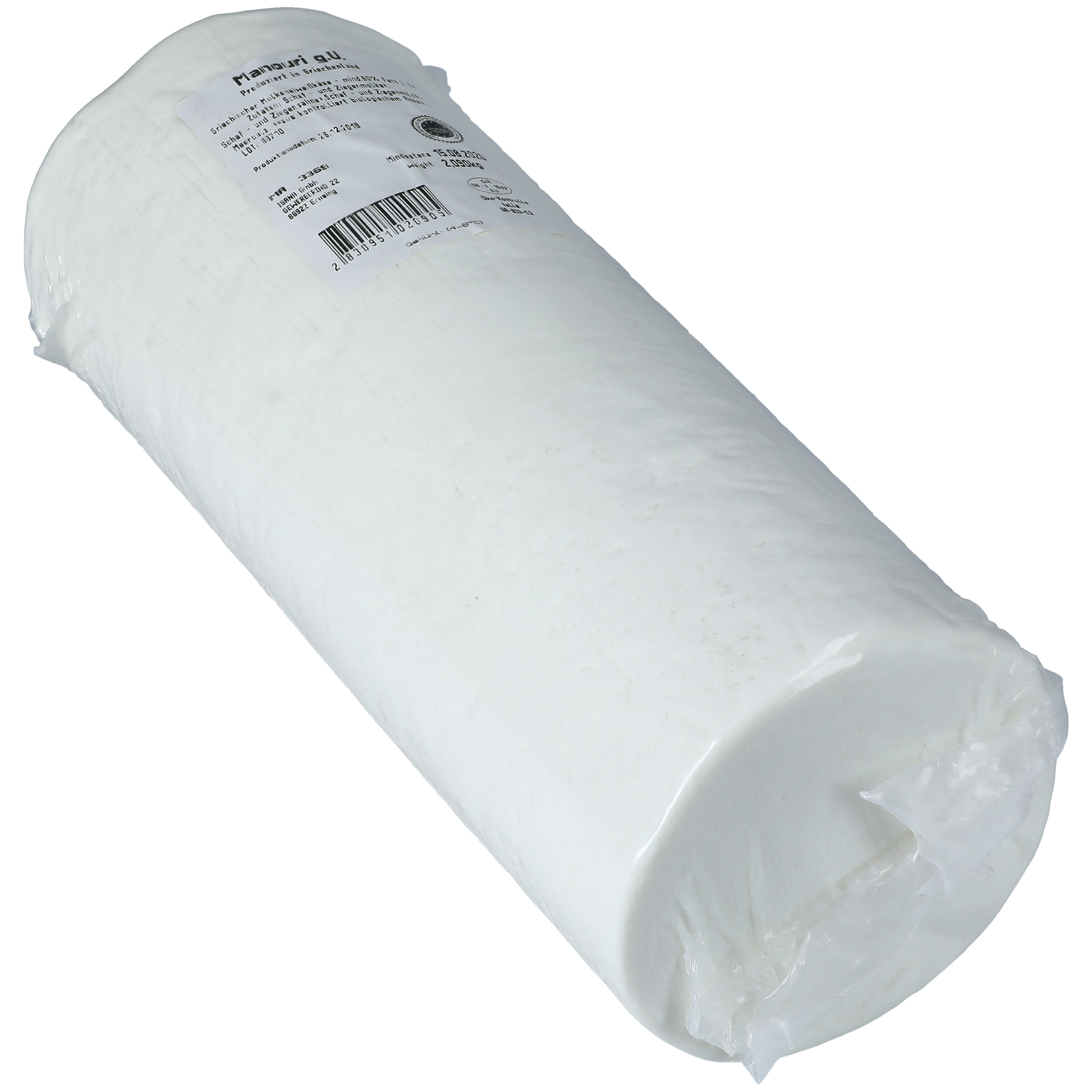 Manouri Schafmolkenrahmkäse 60% Fett Manouri Schafmolkenrahmkäse 60% Fett