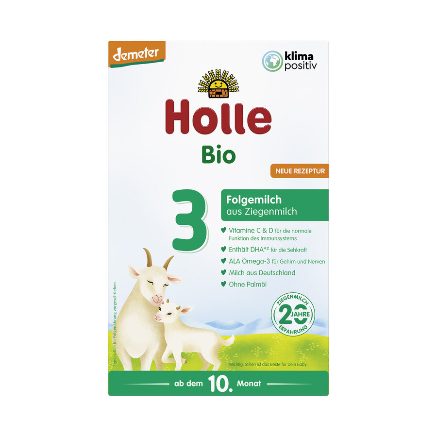 Folgemilch 3 auf Ziegenmilchbasis 
