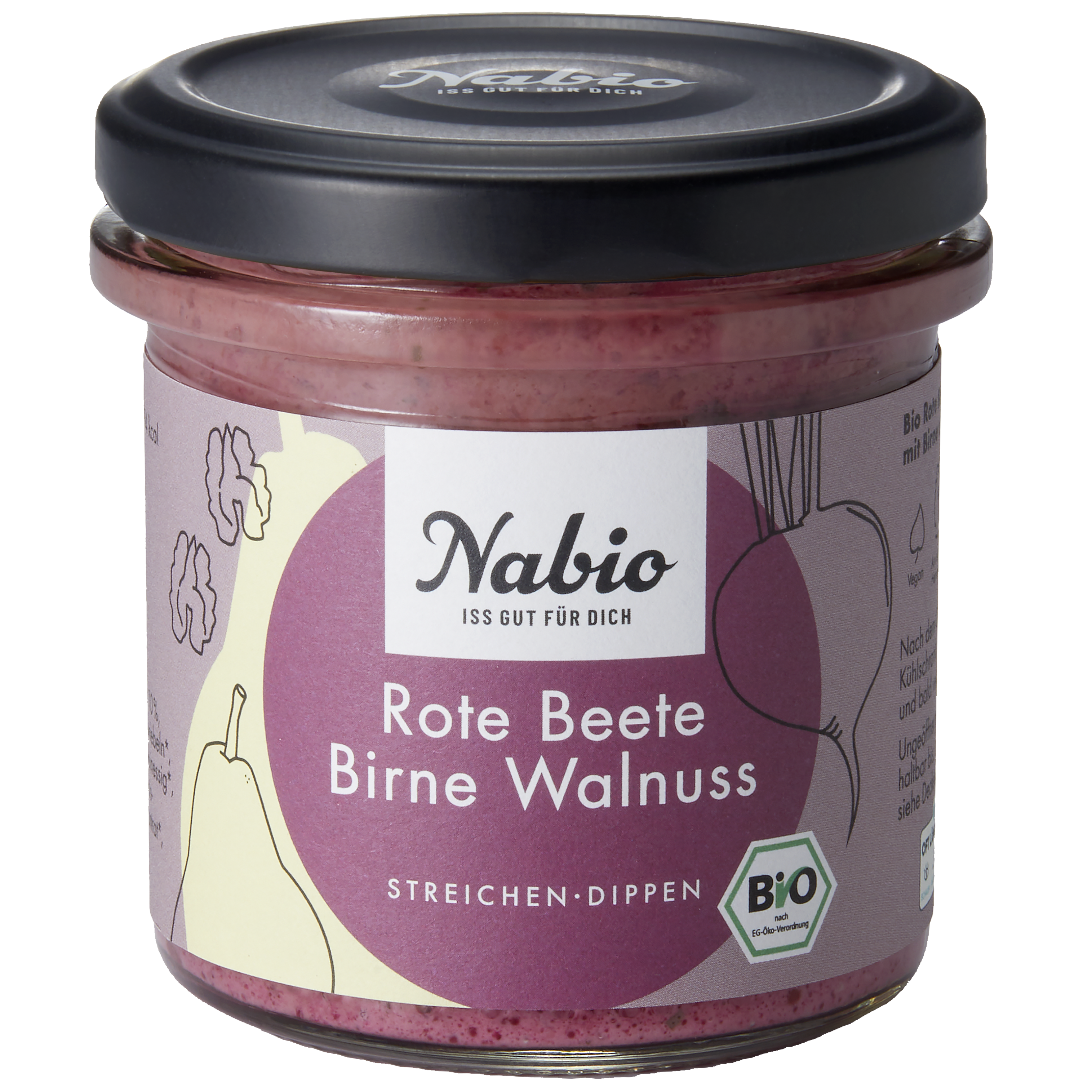 (VB) Rote Beete Birne Walnuß Aufstrich 