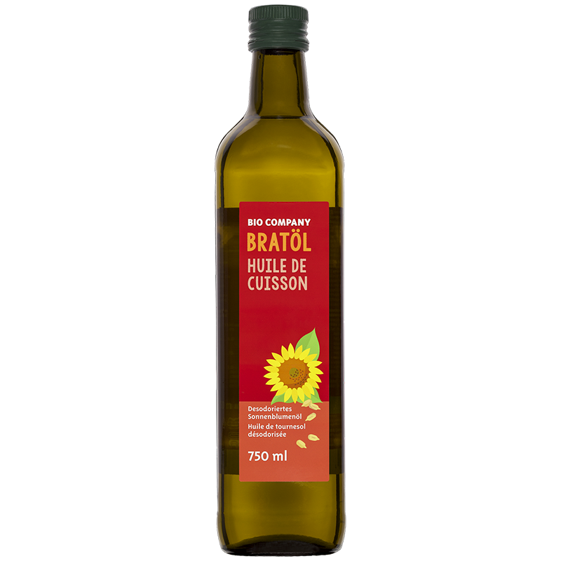 Bratöl aus Sonnenblumenöl Bio Company