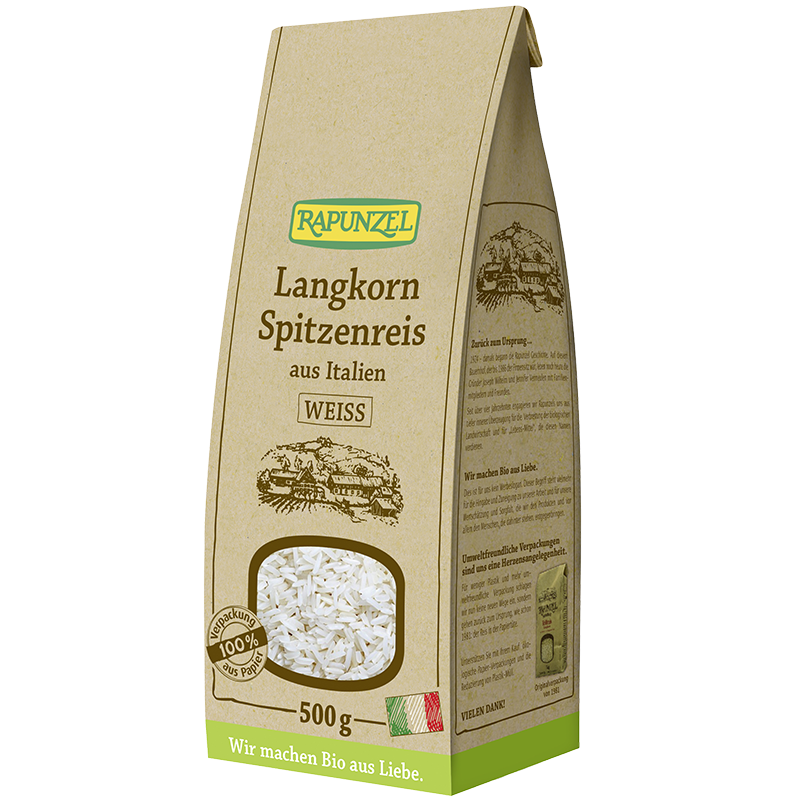 riso chicco lungo bianco Rapunzel riso chicco lungo bianco Rapunzel