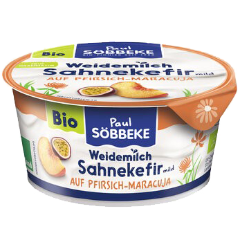 Sahne Kefir Pfirsich Maracuja Sahne Kefir Pfirsich Maracuja