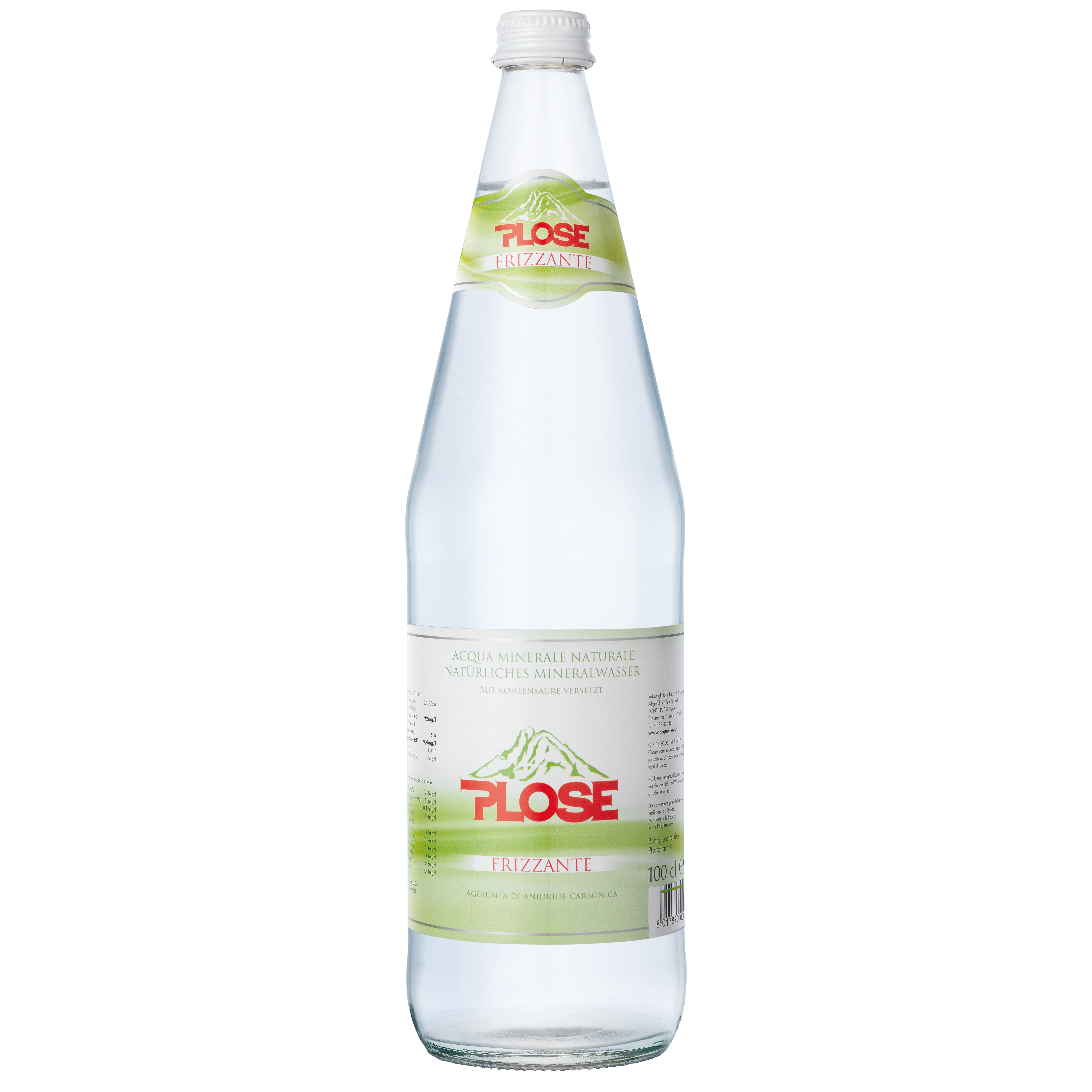 acqua minerale frizzante Plose acqua minerale frizzante Plose