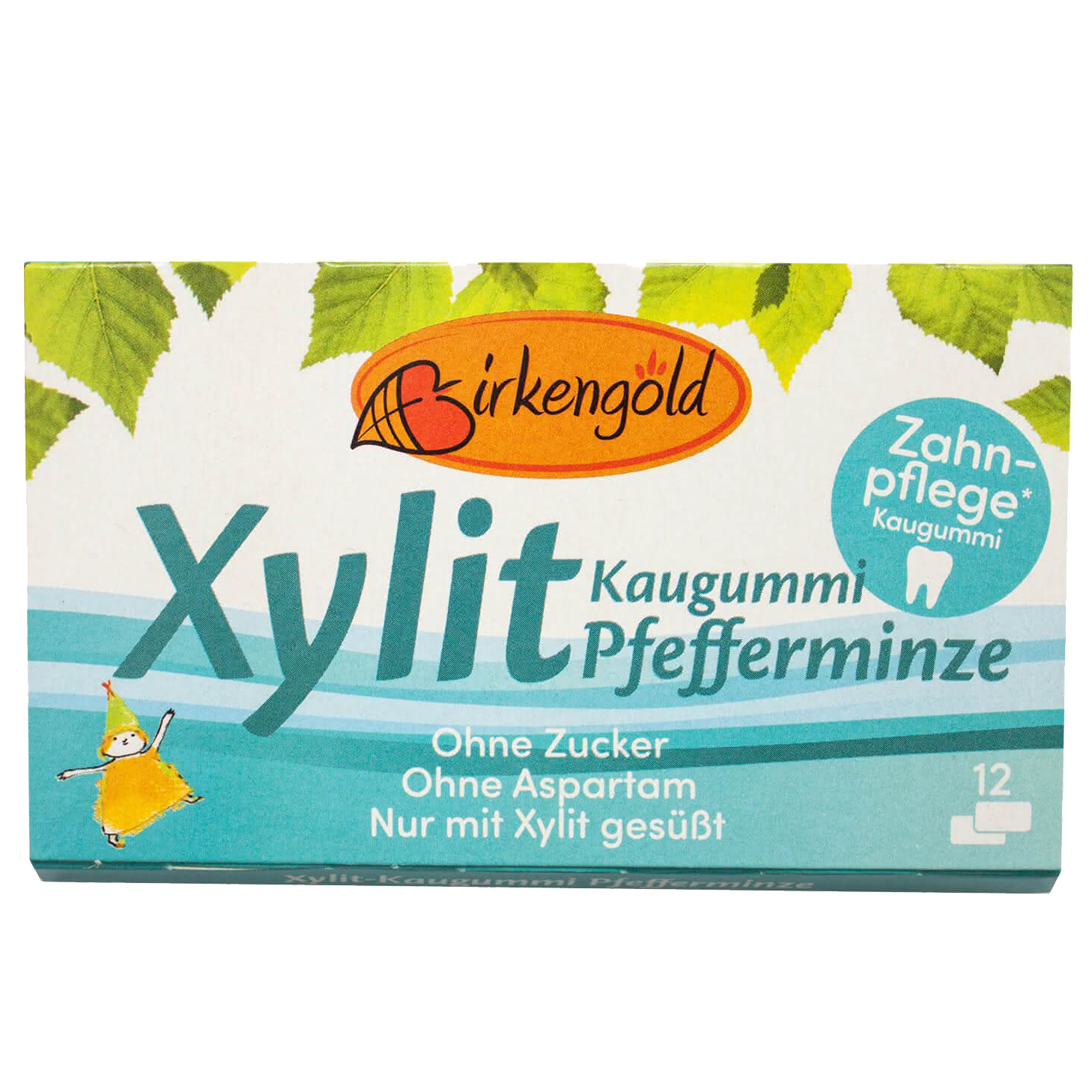 gomma da mas. Xylit al gusto di menta 