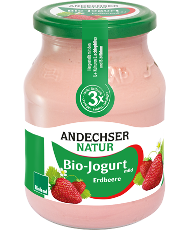 Joghurt mild Erdbeere im Glas 